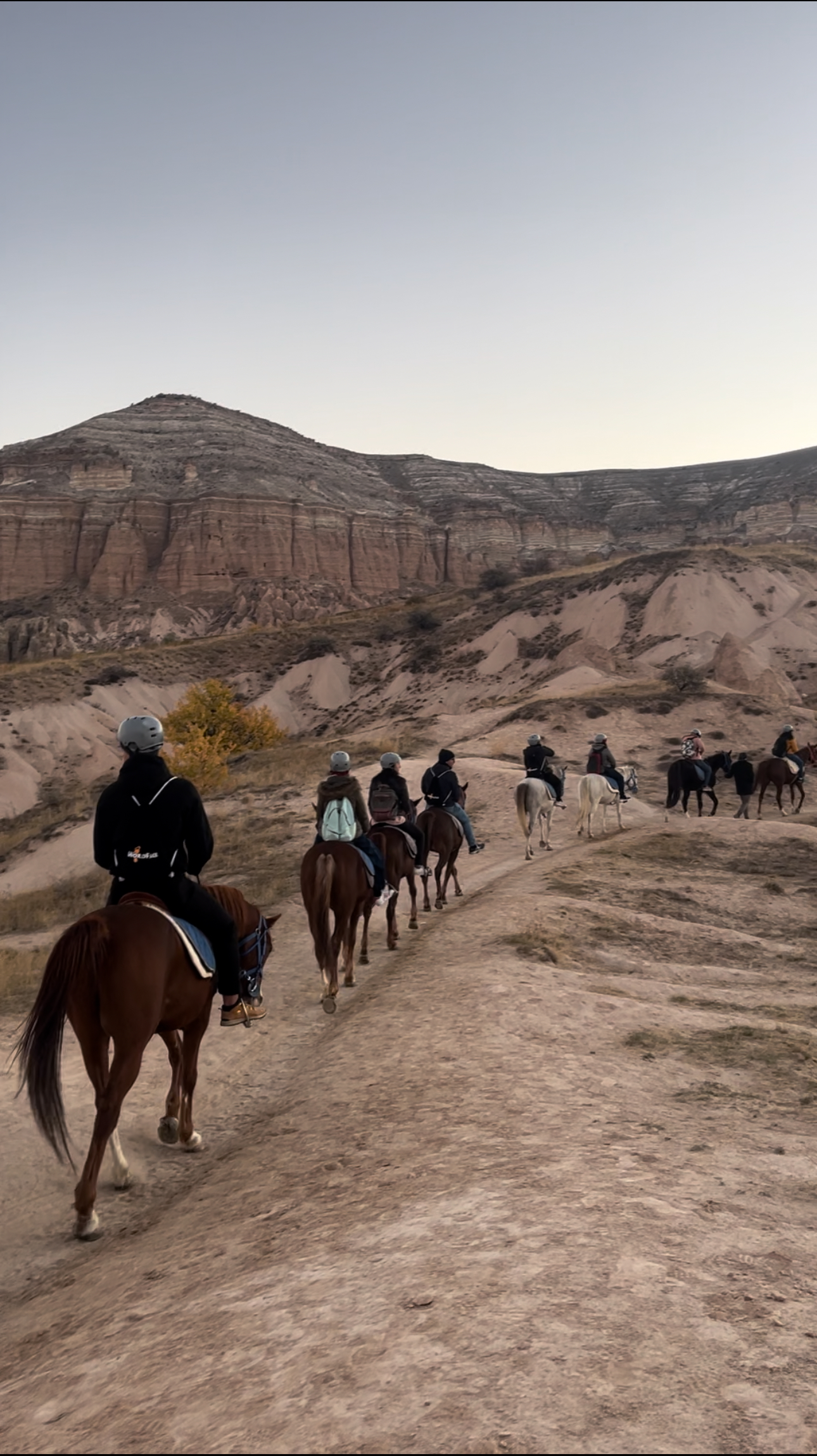 Group ride through the valleys