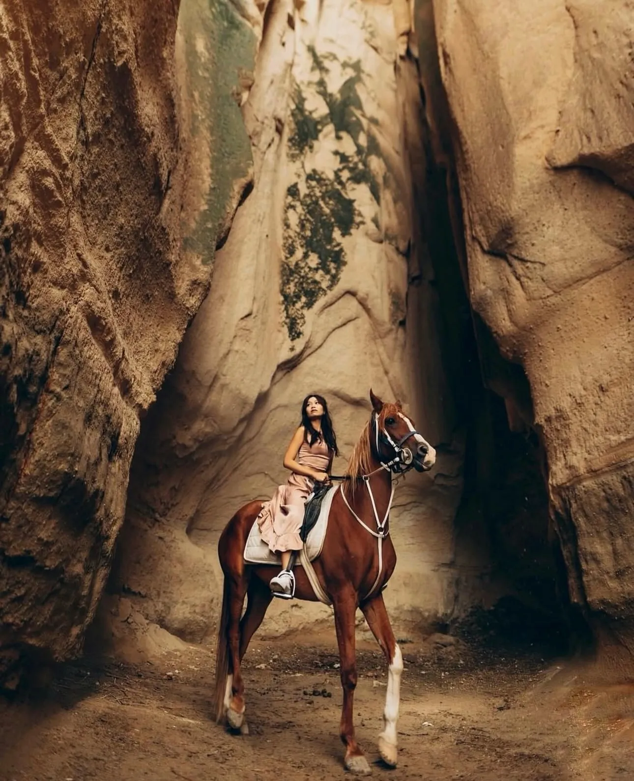 Horseback riding through Cappadocia